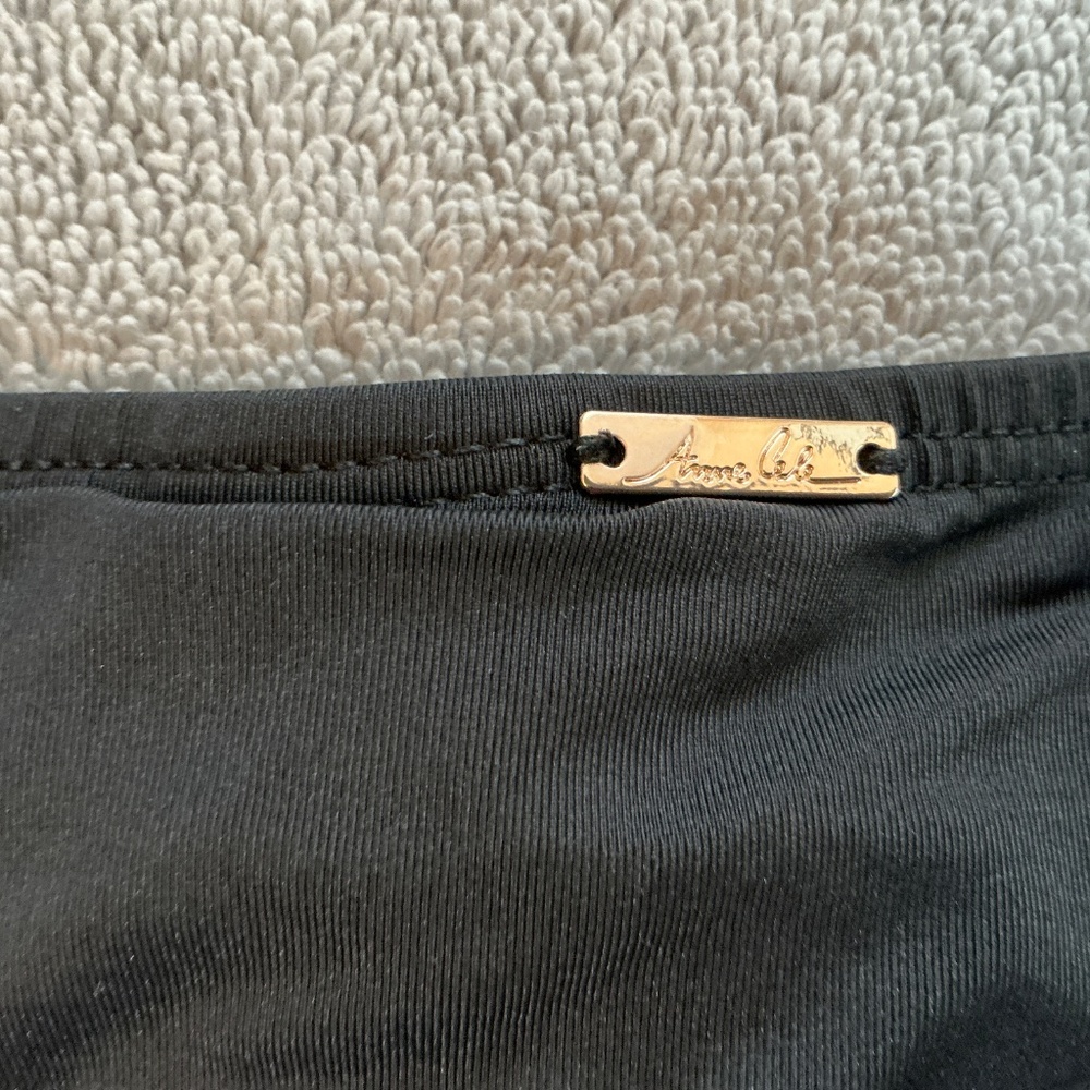 2-4-1 Anne Cole Women's Black Swim Shorts - Picture 5 of 6